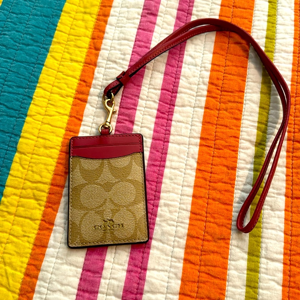 Coach Lanyard